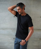 Short Sleeve Crew Neck Pima Cotton T-Shirt