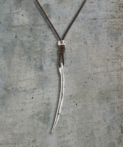 Solo Tusk Cord Pendant - Best Dressed Monk