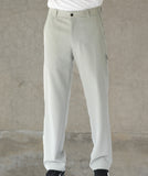 Relaxed Tropical Wool Side Zip Pocket Pant